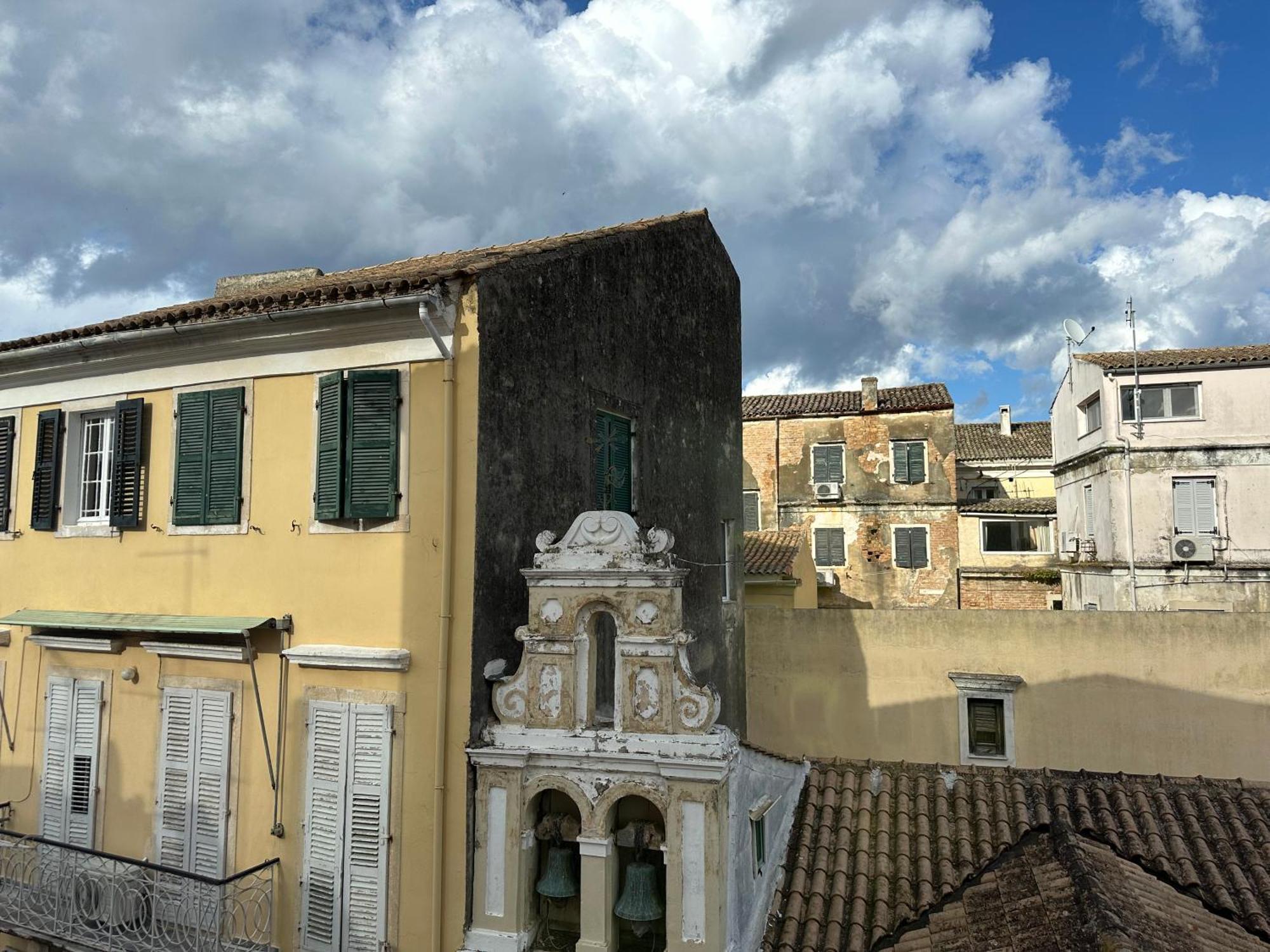 Ferienwohnung Semeli Old Town Corfu Retreat With Amazing Views Exterior foto